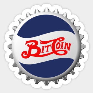 Bitcoin-Cola! Sticker